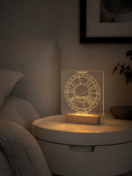 Custom Star Map on Plexiglass (Birth or Relationship)